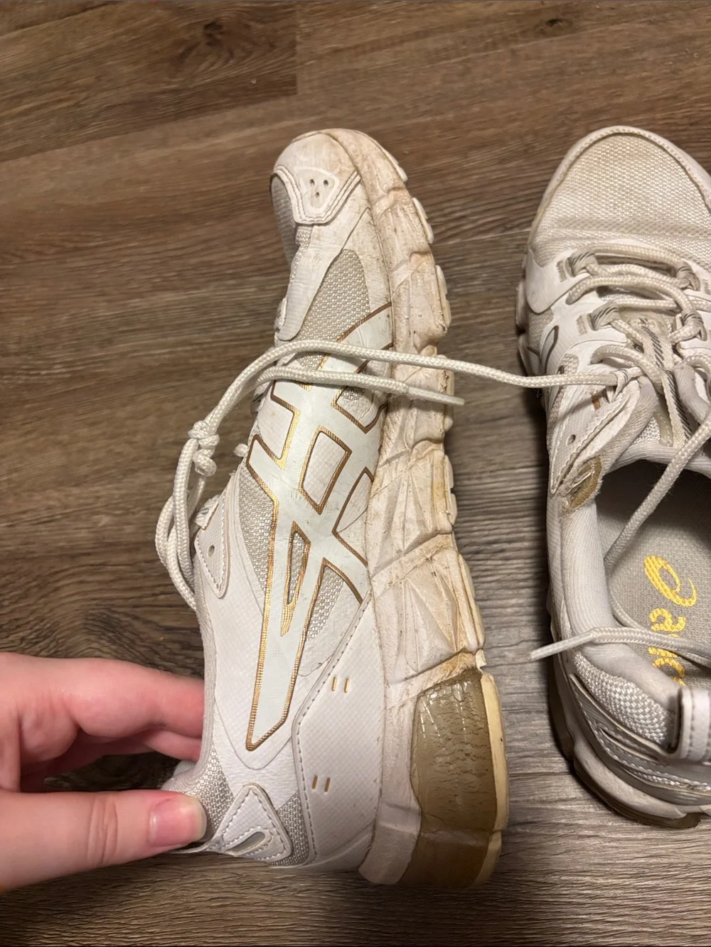 women’s white asics